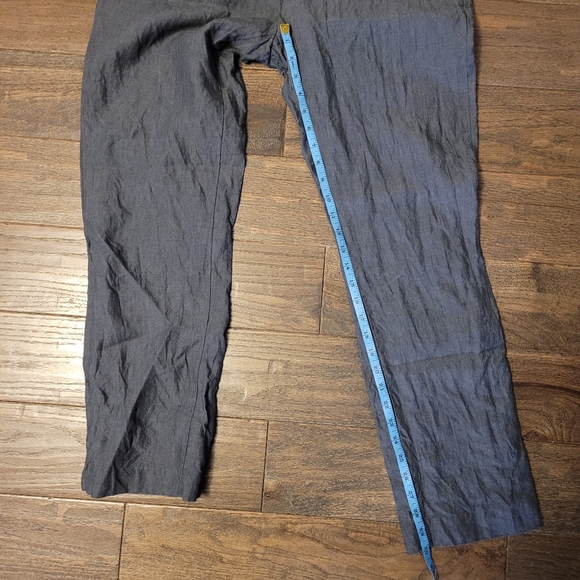 🍁3/$30 H & M Men's Linen Grey Pants Size 34 - Picture 8 of 10